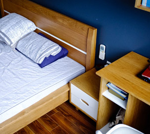 Giường ngủ trẻ em gỗ sồi mỹ GT-102